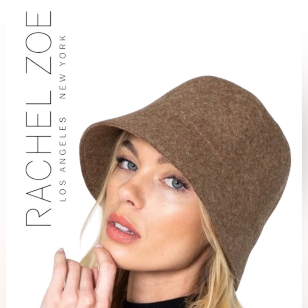Rachel Zoe Tan Wool Blend Bucket Hat  New. Never worn
